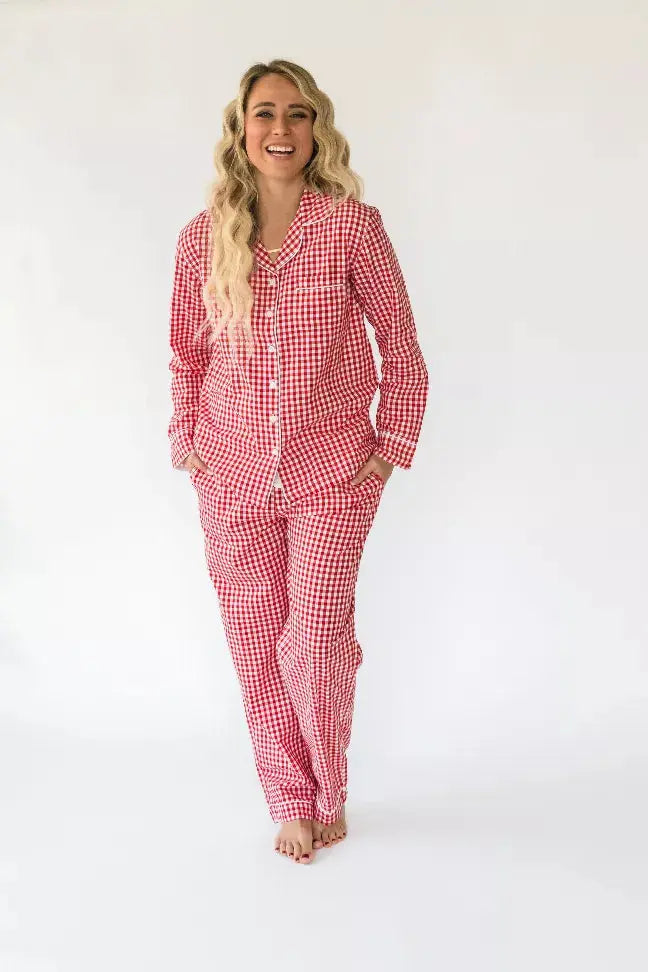 Myra Women's Long Sleeve Shirt & Pajama Set Alto Modas
