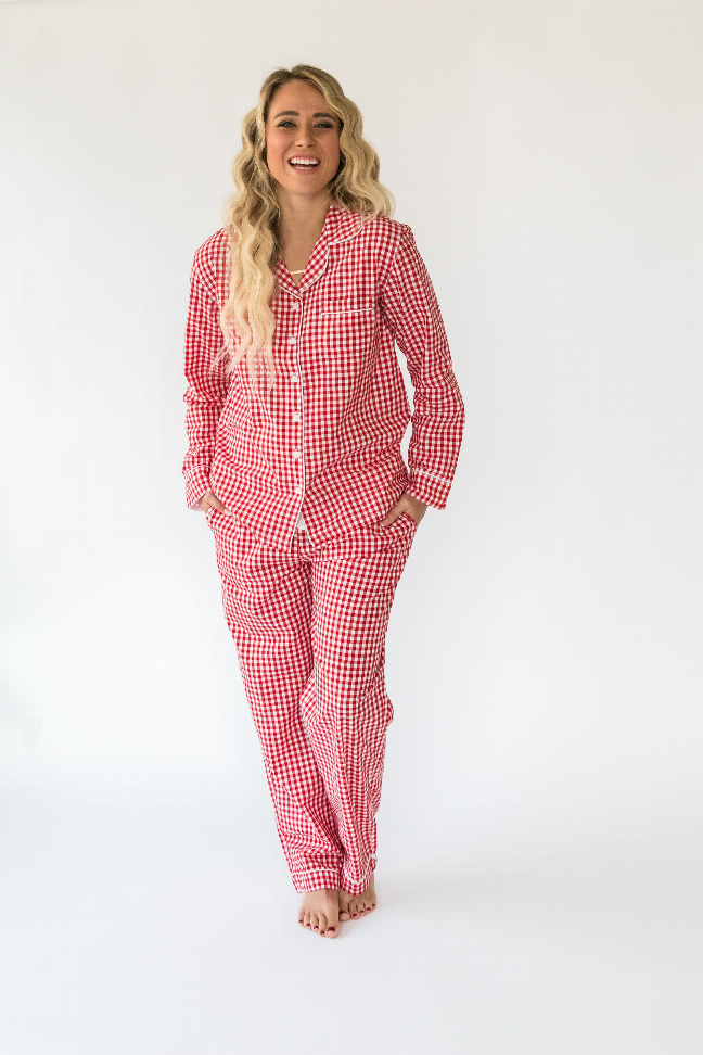 Myra Women's Long Sleeve Shirt & Pajama Set Alto Modas