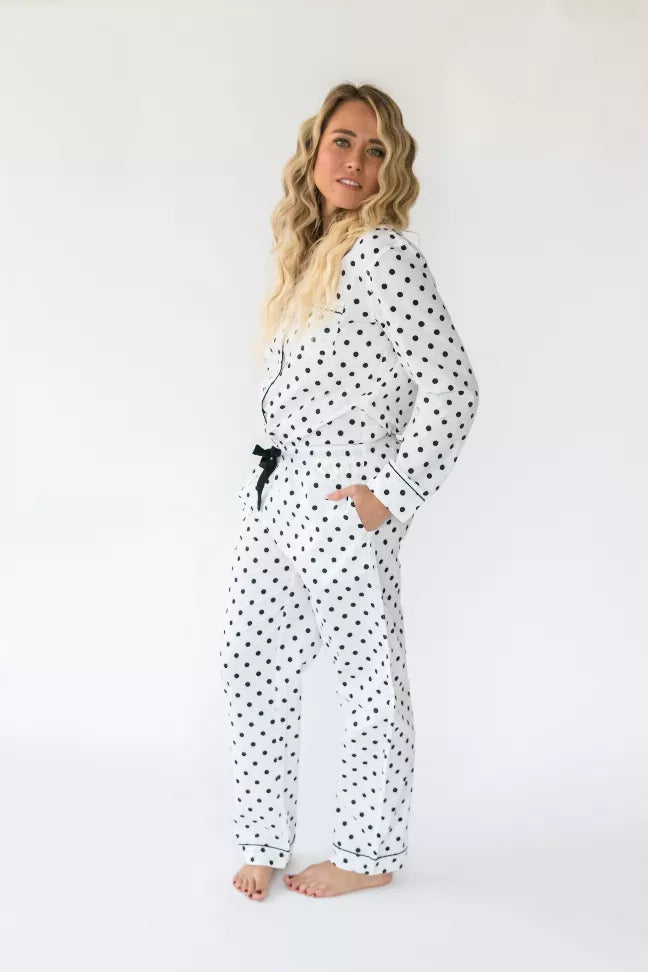 Myra Women's Long Sleeve Shirt & Pajama Set Alto Modas