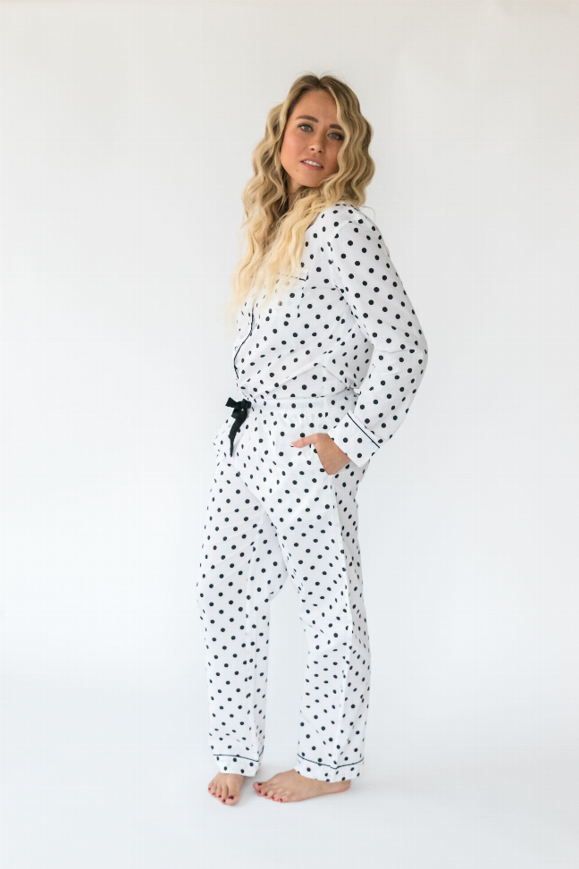 Myra Women's Long Sleeve Shirt & Pajama Set Alto Modas