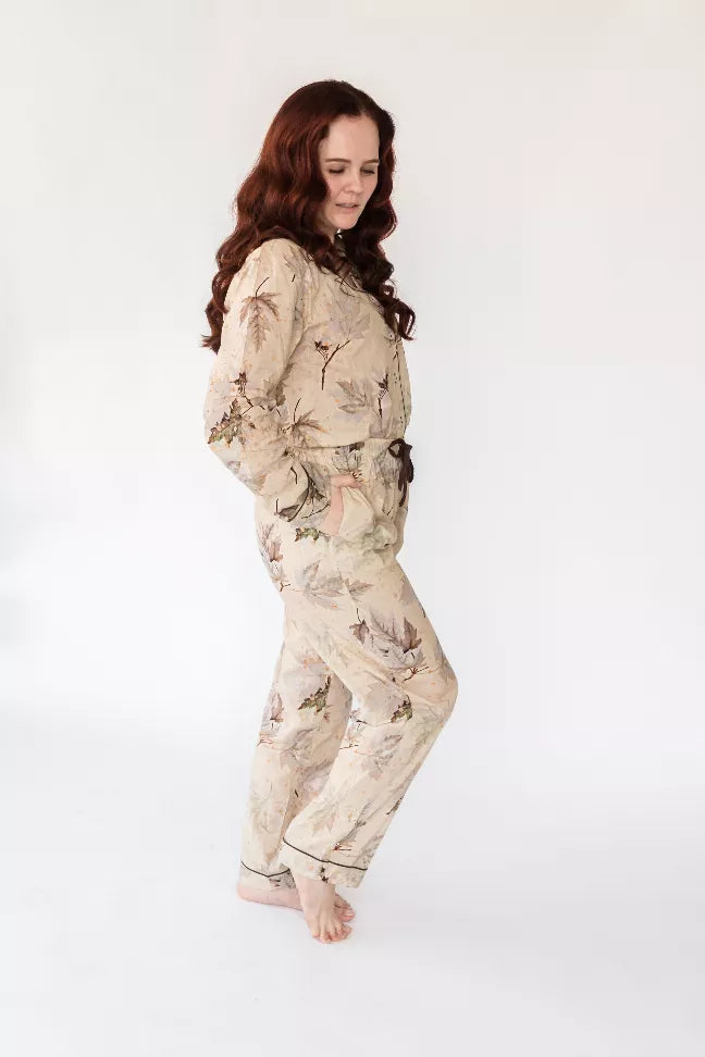 Myra Women's Long Sleeve Shirt & Pajama Set Alto Modas