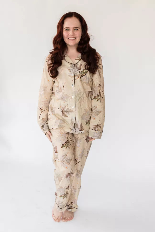 Myra Women's Long Sleeve Shirt & Pajama Set Alto Modas
