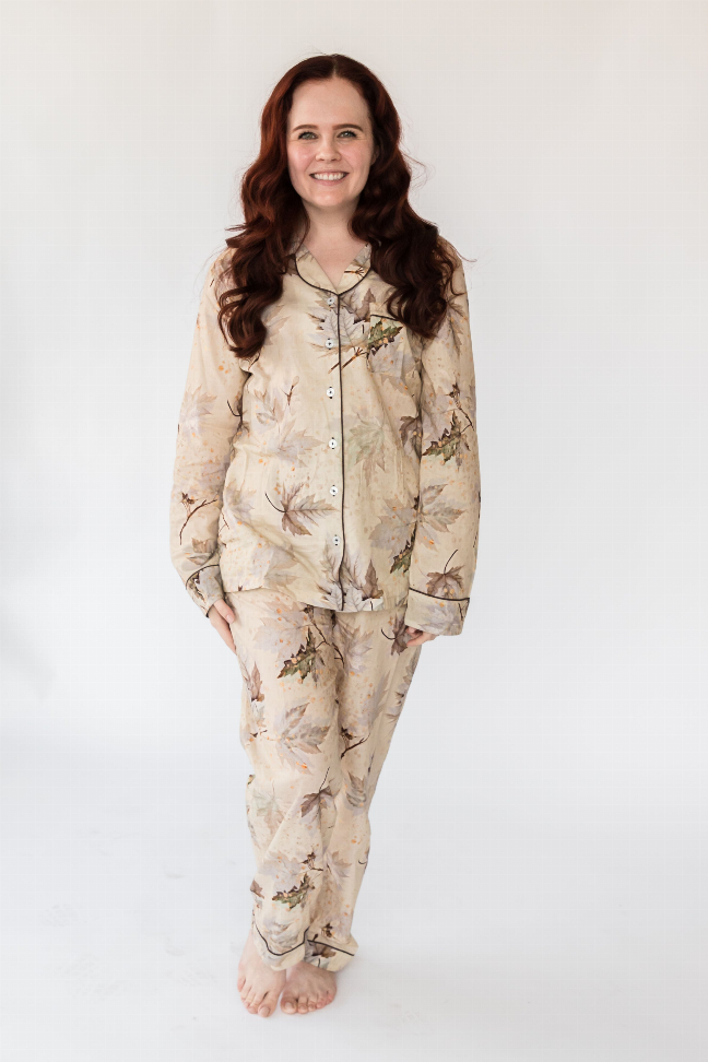 Myra Women's Long Sleeve Shirt & Pajama Set Alto Modas