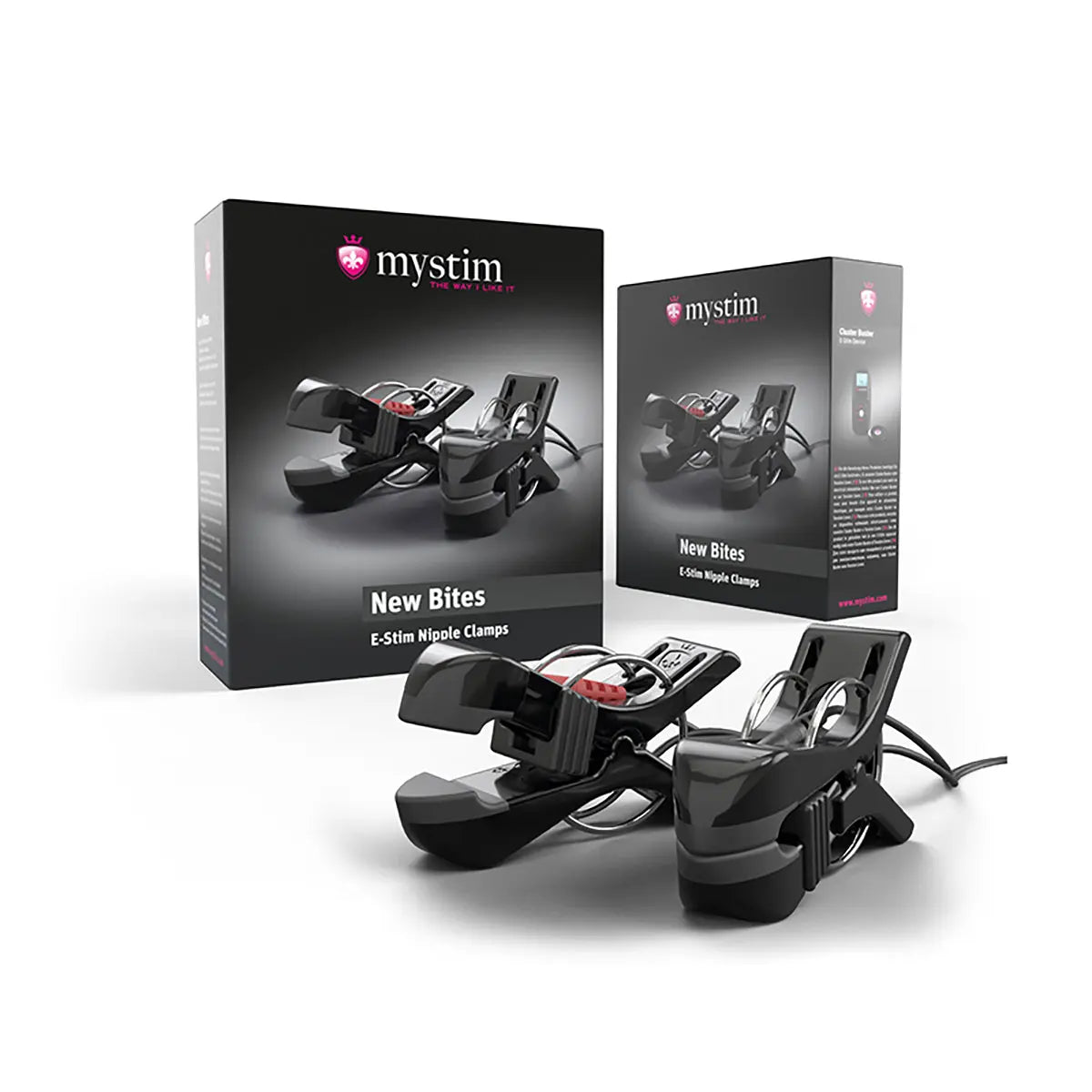 Mystim Barry Bite Bipolar E-Stim Clamps Mystim