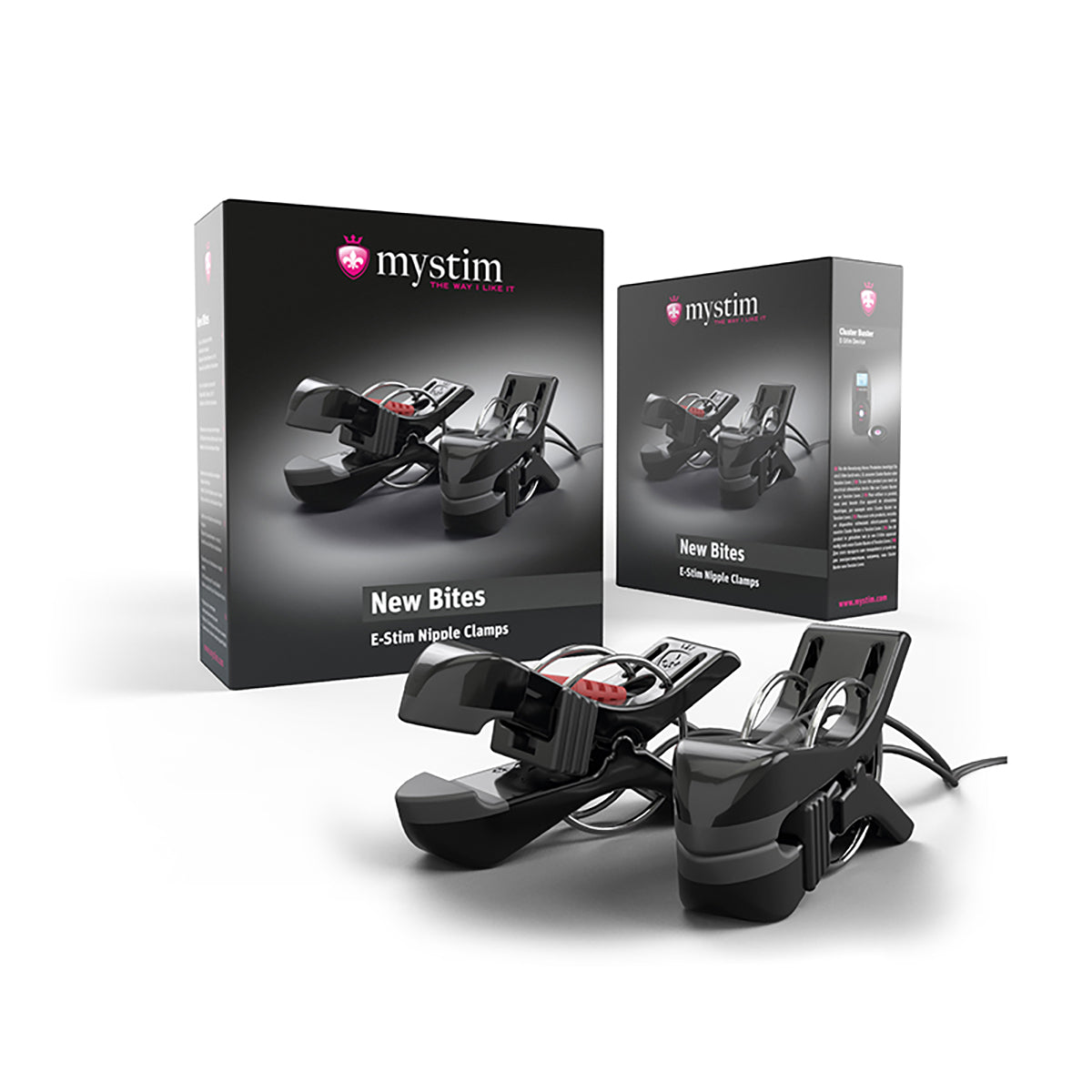 Mystim Barry Bite Bipolar E-Stim Clamps Mystim