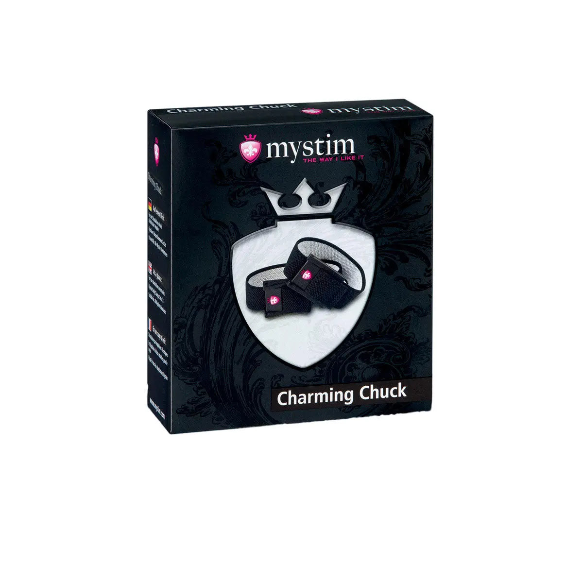 Mystim Charming Chuck Strap Set of 2 with 2mm Adaptor Mystim