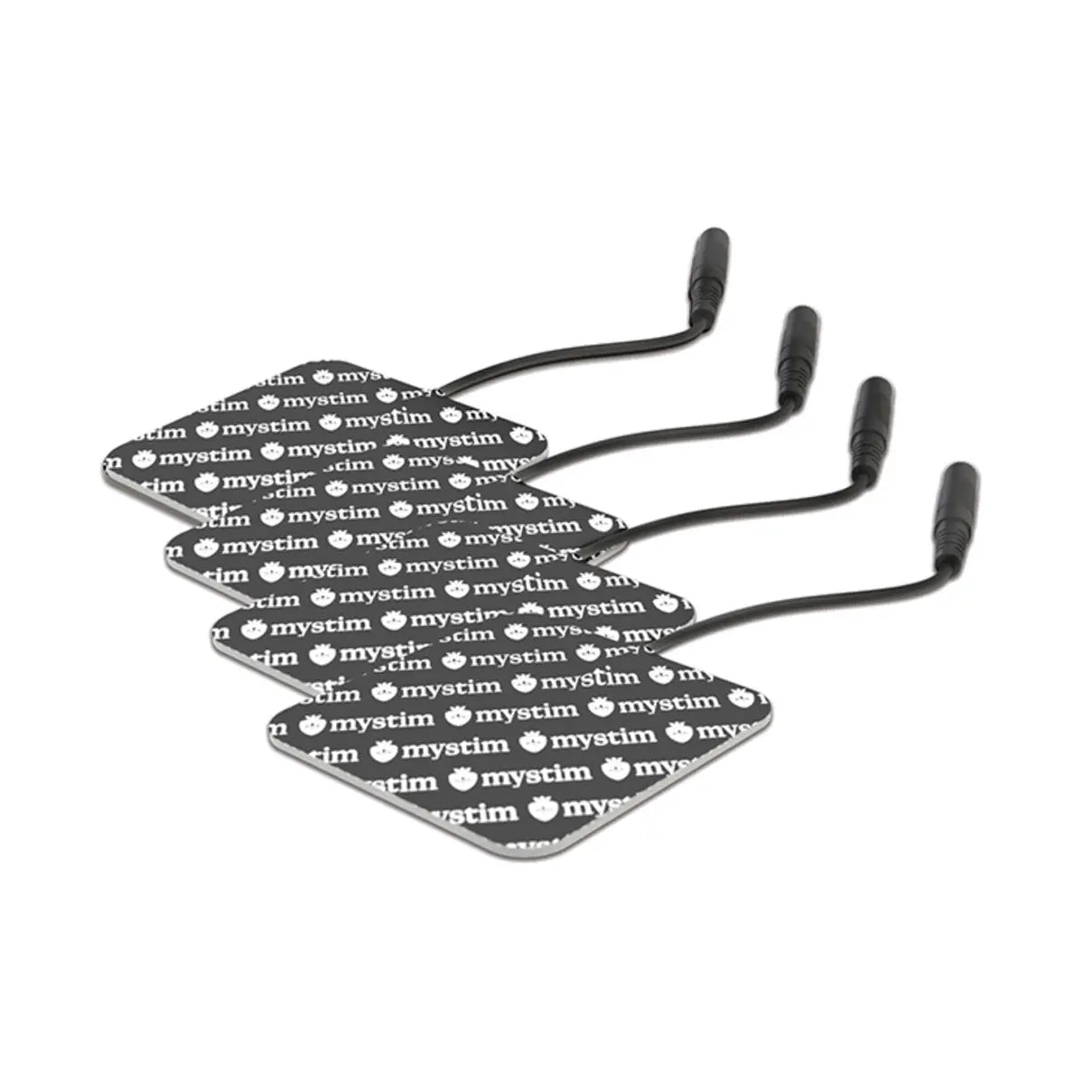 Mystim Electrodes 4pk, Square Mystim