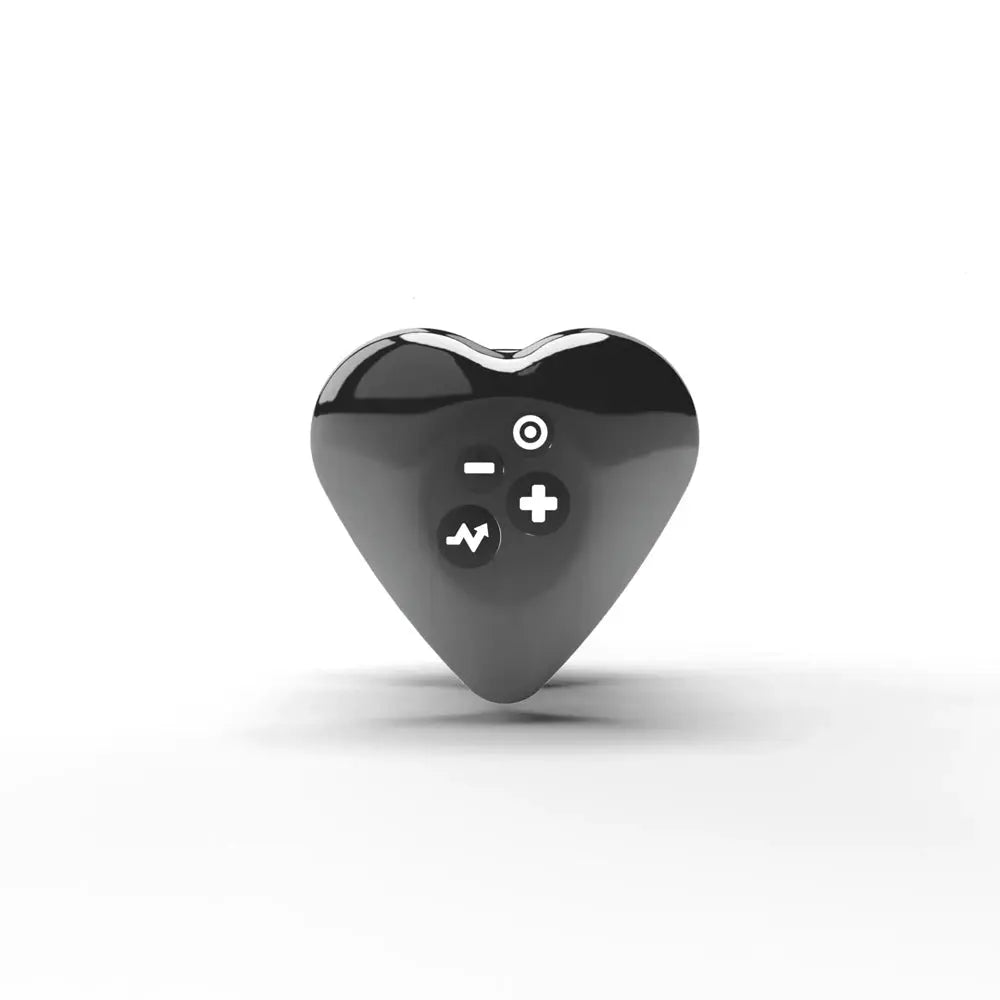 Mystim Heart's Desire eStim Lay On Vibrator Black Mystim