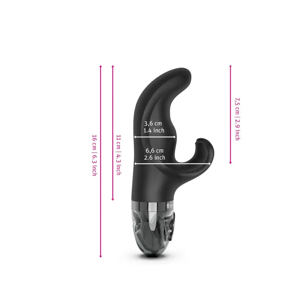 Mystim Hop Hop Bob eStim Vibrator Black Mystim