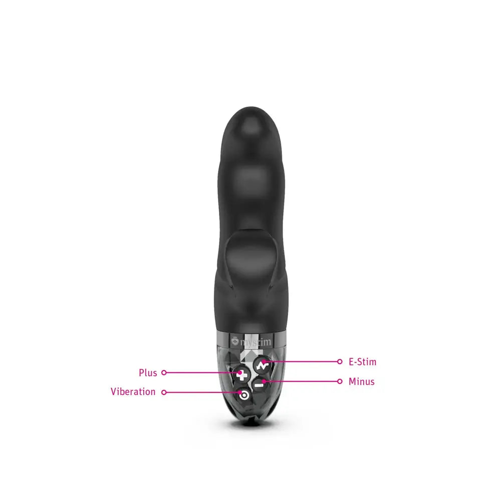 Mystim Hop Hop Bob eStim Vibrator Black Mystim