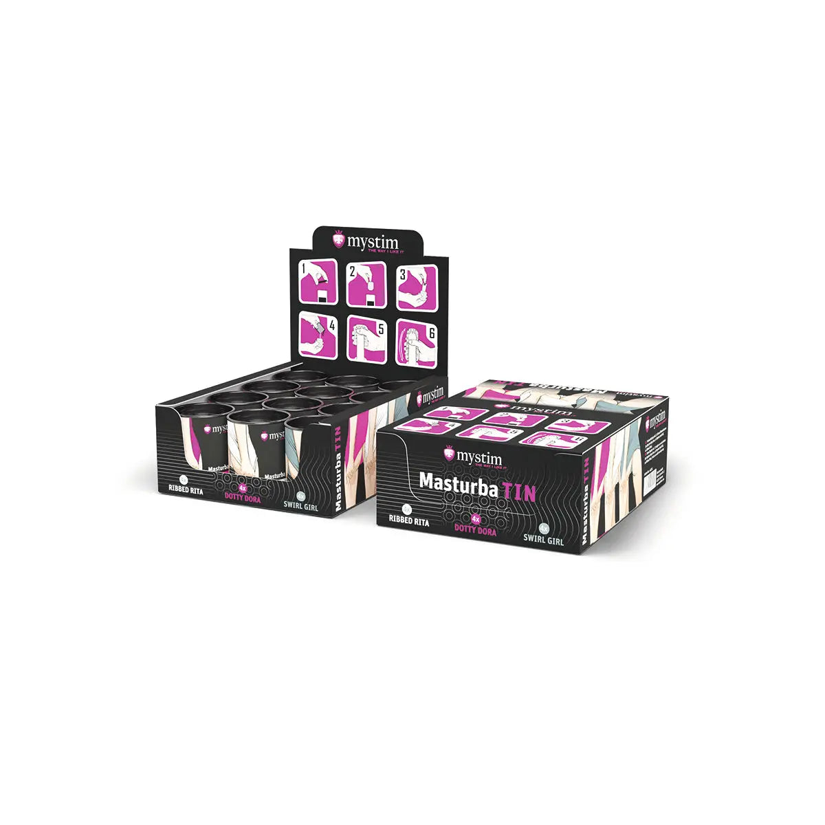 Mystim MasturbaTin 12pc Set Mystim
