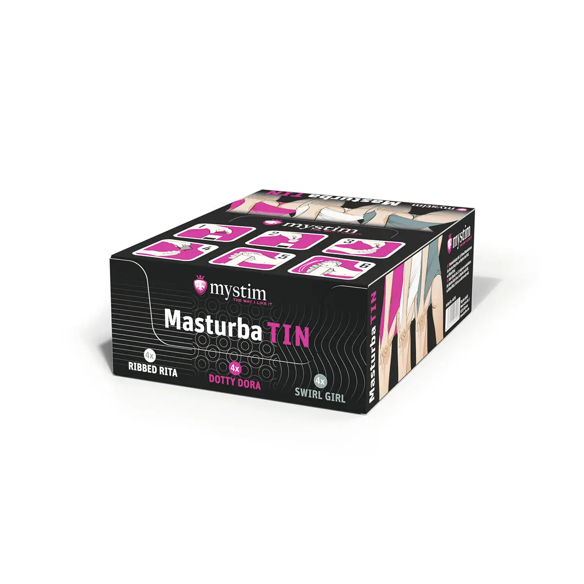 Mystim MasturbaTin 12pc Set Mystim