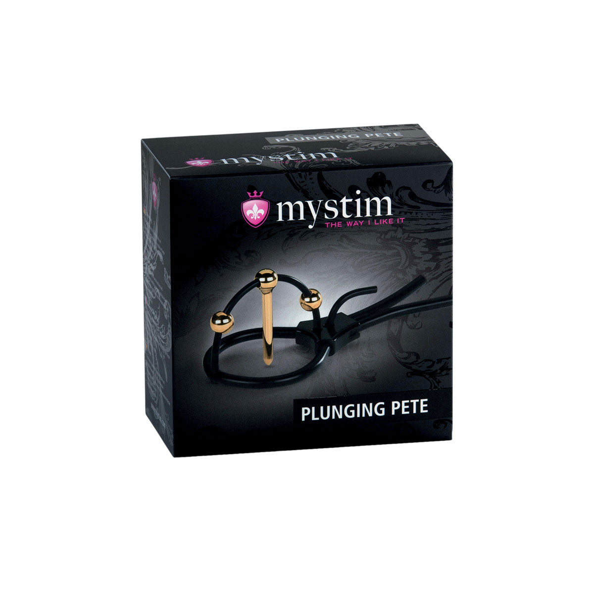 Mystim Plunging Pete - Corona Strap w/ Urethral Sound Mystim