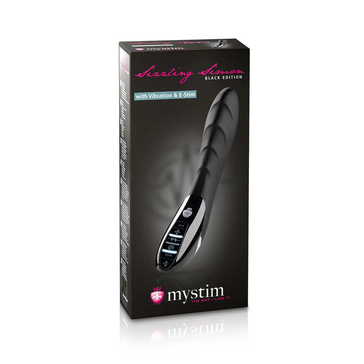 Mystim Sizzling Simon E-Stim - Black Mystim