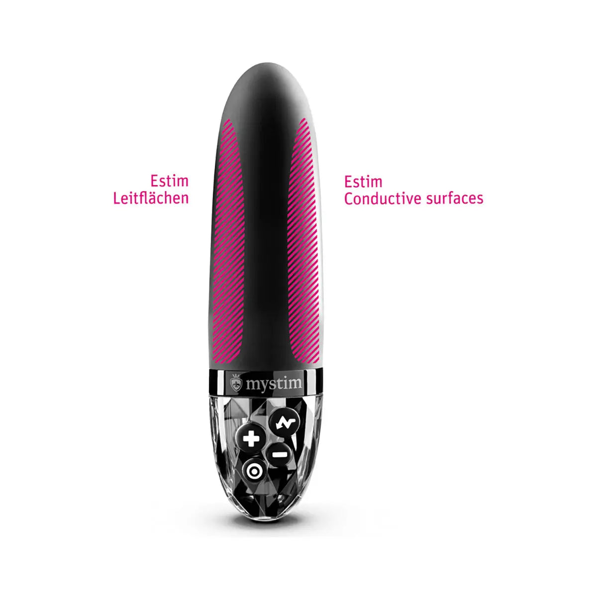 Mystim Sleak Freak E-Stim Vibrator Black Mystim