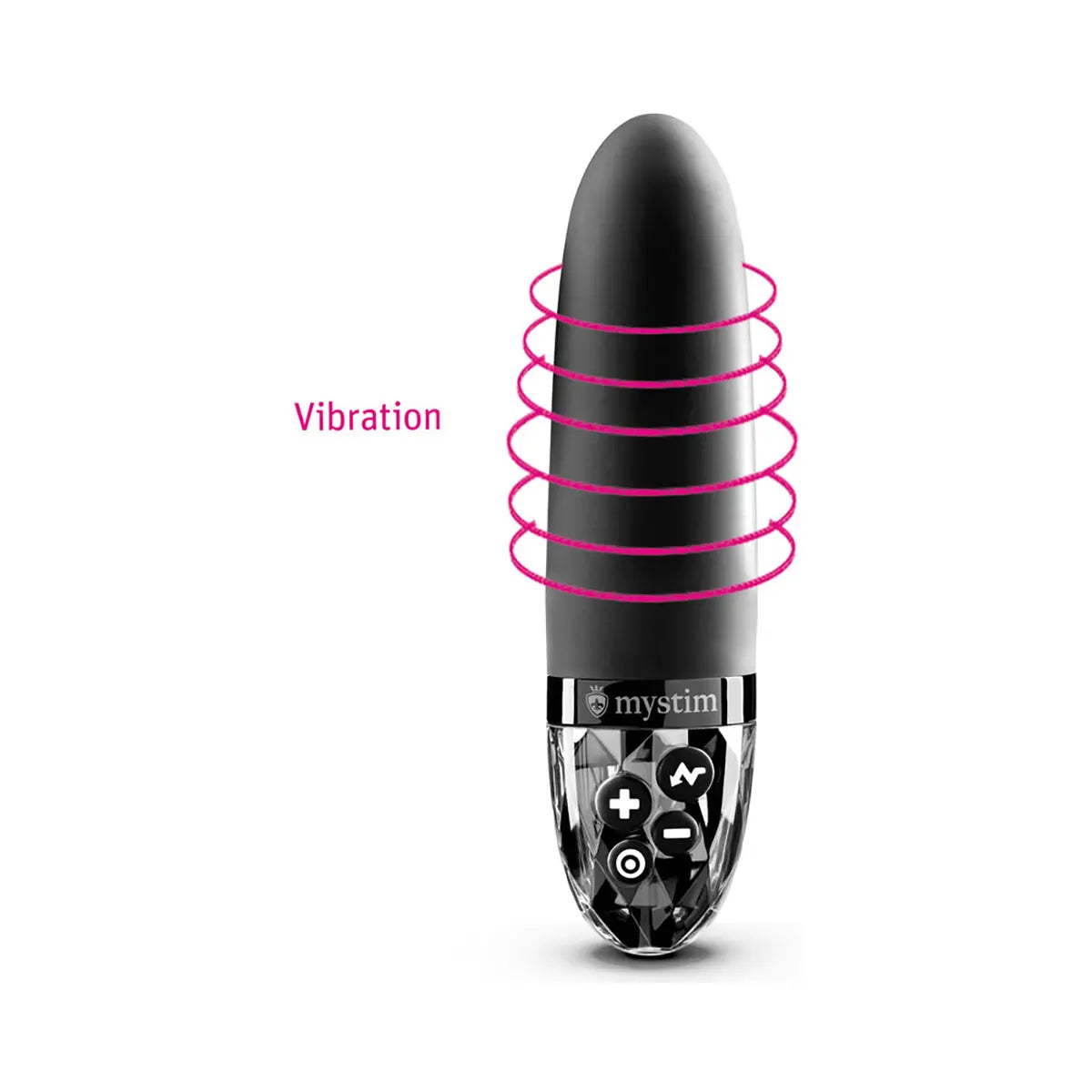 Mystim Sleak Freak E-Stim Vibrator Black Mystim