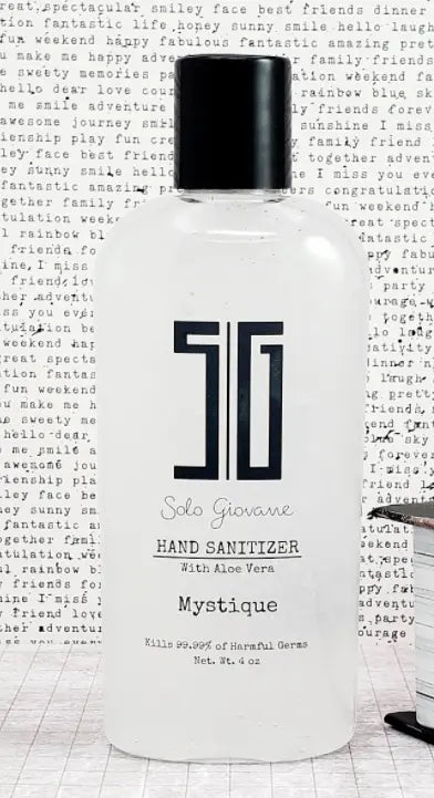 Mystique Hand Sanitizer Solo Giovane