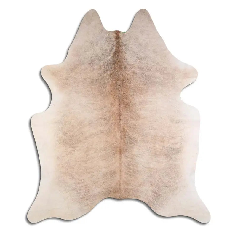 NATURAL HAIR ON COWHIDE BEIGE BRINDLE MODA-DBK