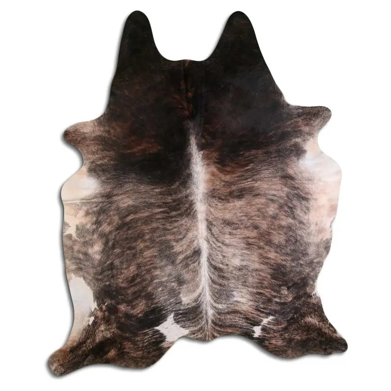 NATURAL HAIR ON COWHIDE BEIGE BRINDLE MODA-DBK
