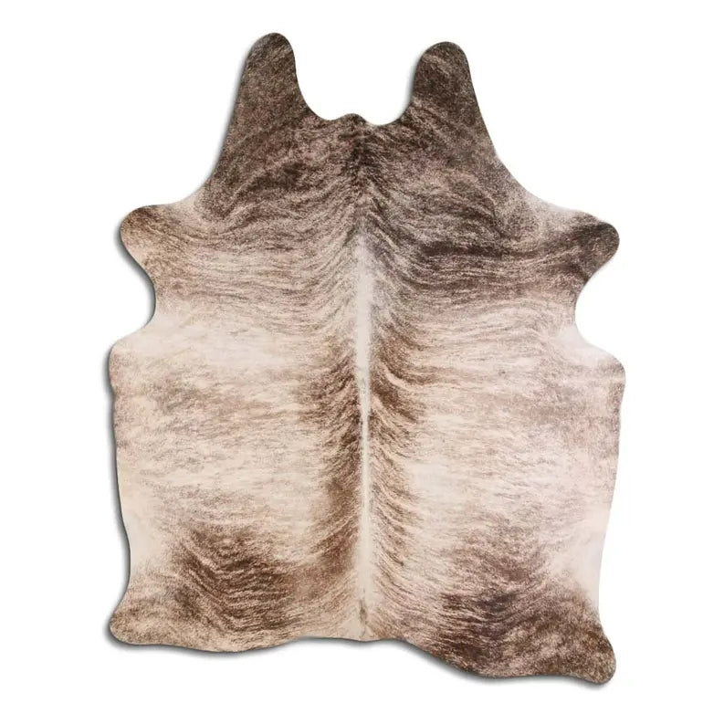 NATURAL HAIR ON COWHIDE BEIGE BRINDLE MODA-DBK