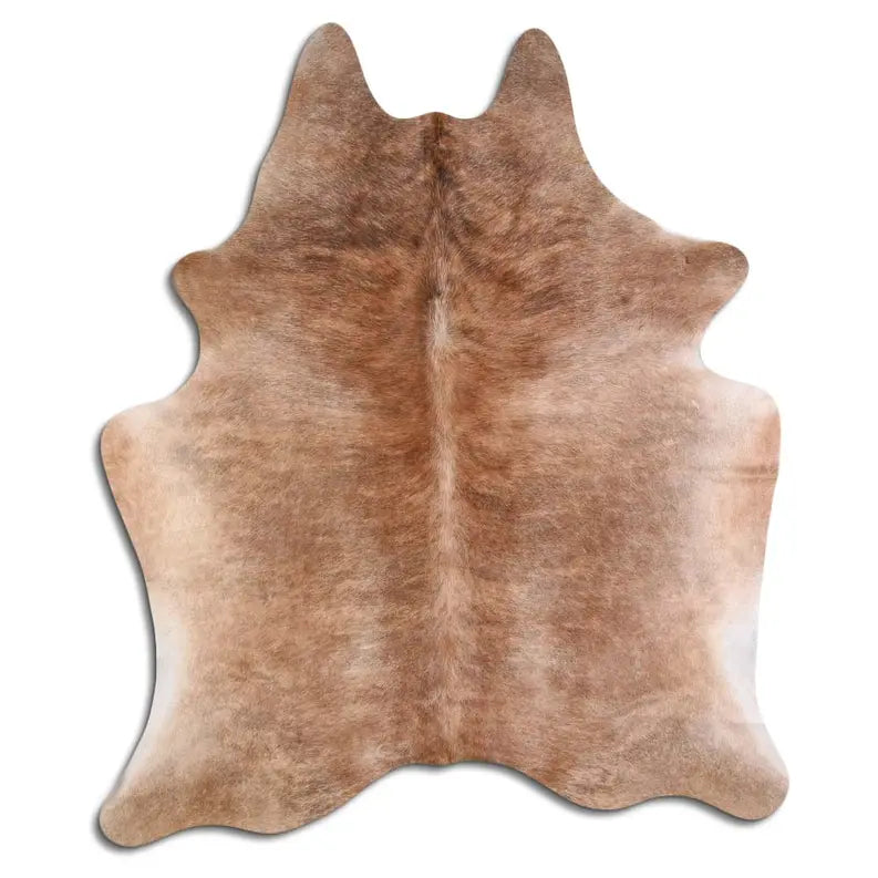 NATURAL HAIR ON COWHIDE BEIGE BRINDLE MODA-DBK