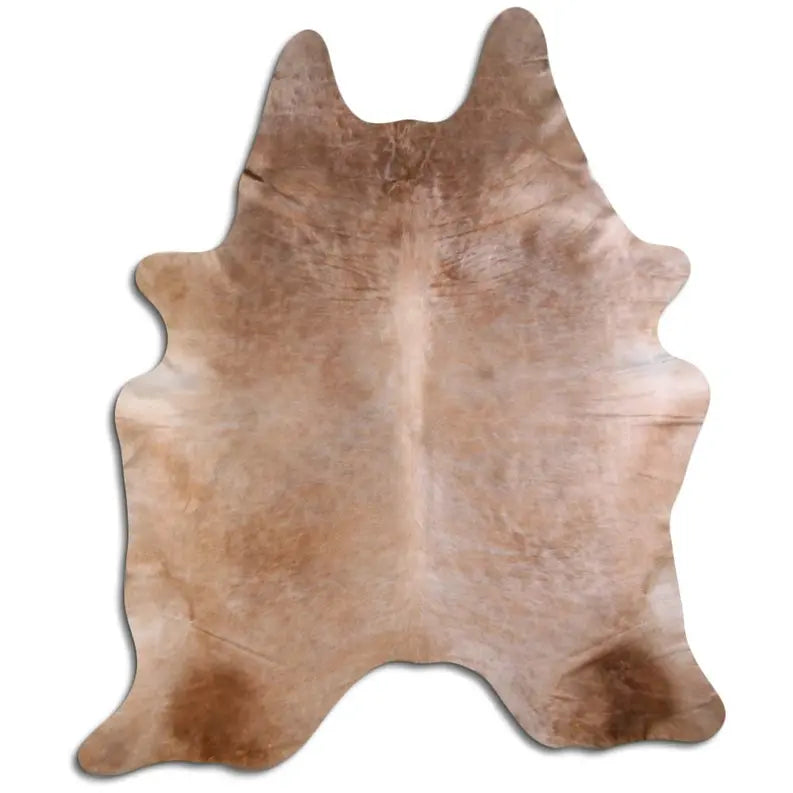 NATURAL HAIR ON COWHIDE BEIGE BRINDLE MODA-DBK