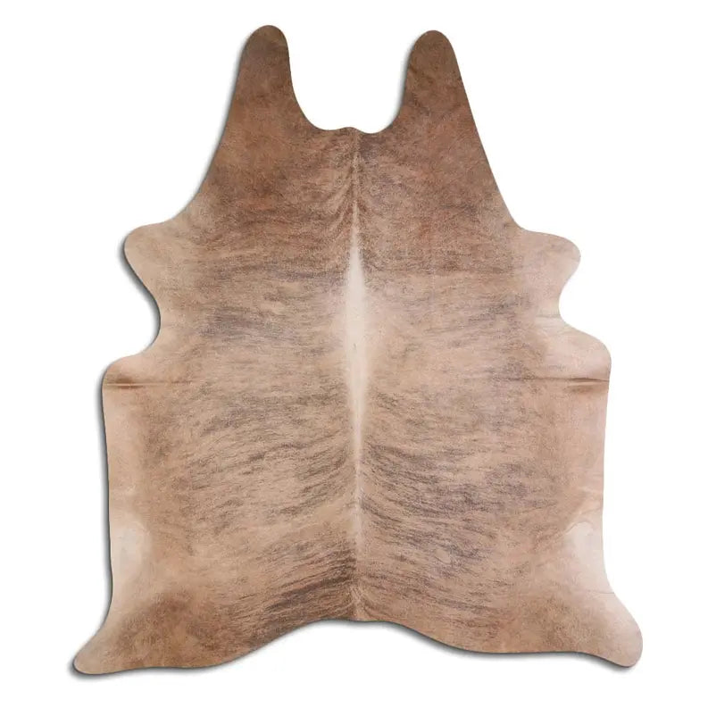 NATURAL HAIR ON COWHIDE BEIGE BRINDLE MODA-DBK
