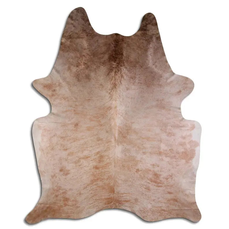 NATURAL HAIR ON COWHIDE BEIGE BRINDLE MODA-DBK