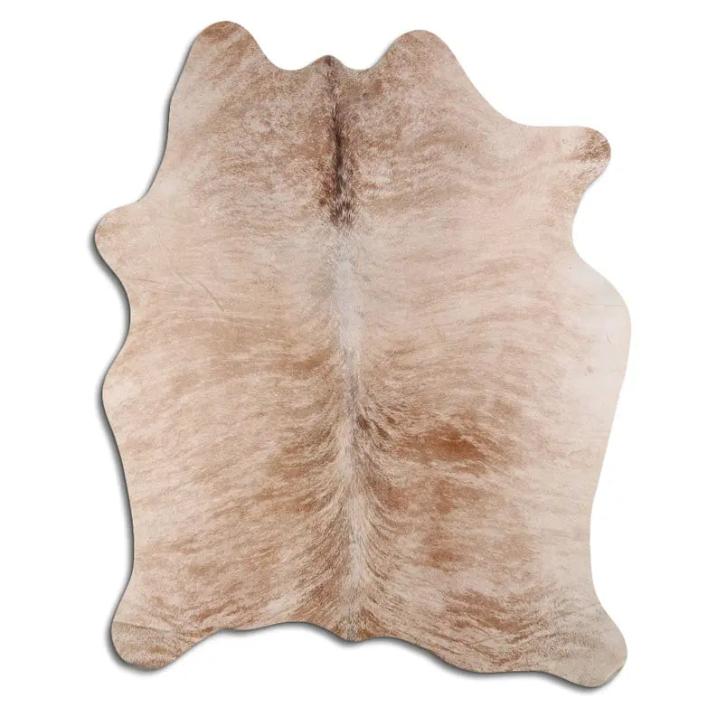 NATURAL HAIR ON COWHIDE BEIGE BRINDLE MODA-DBK