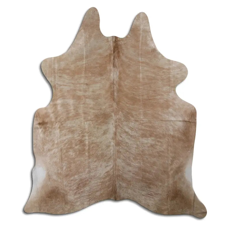 NATURAL HAIR ON COWHIDE BEIGE BRINDLE MODA-DBK