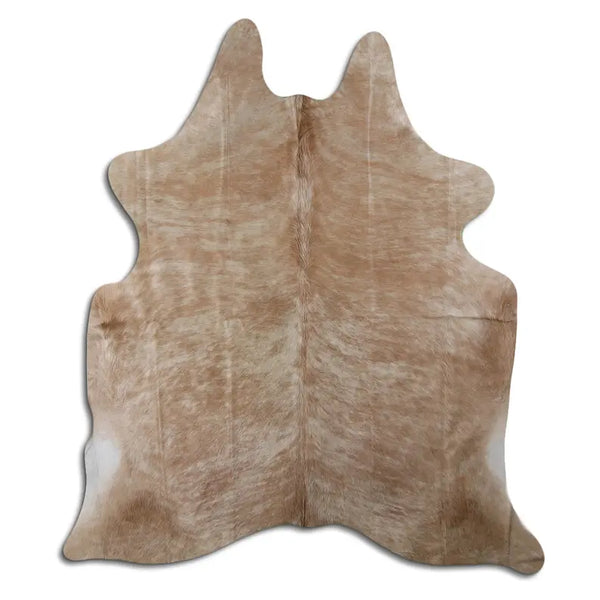 NATURAL HAIR ON COWHIDE BEIGE BRINDLE MODA-DBK