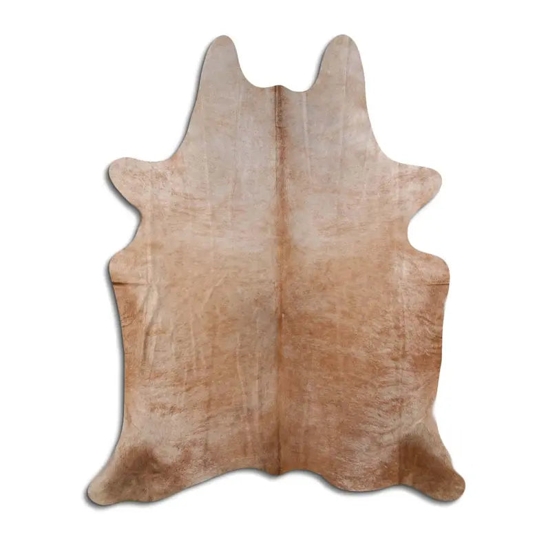 NATURAL HAIR ON COWHIDE BEIGE BRINDLE MODA-DBK