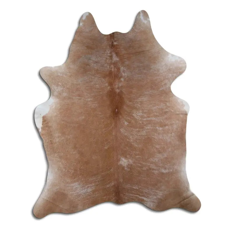 NATURAL HAIR ON COWHIDE BEIGE BRINDLE MODA-DBK