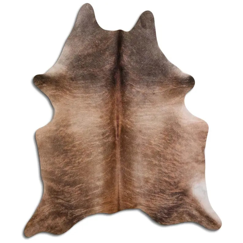 NATURAL HAIR ON COWHIDE BEIGE BRINDLE MODA-DBK