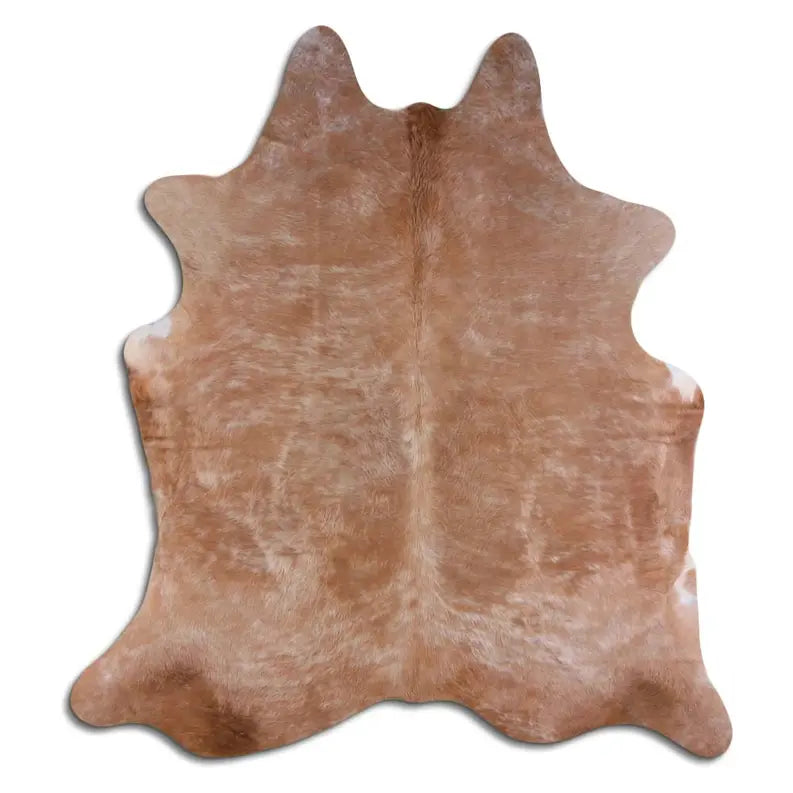 NATURAL HAIR ON COWHIDE BEIGE BRINDLE MODA-DBK
