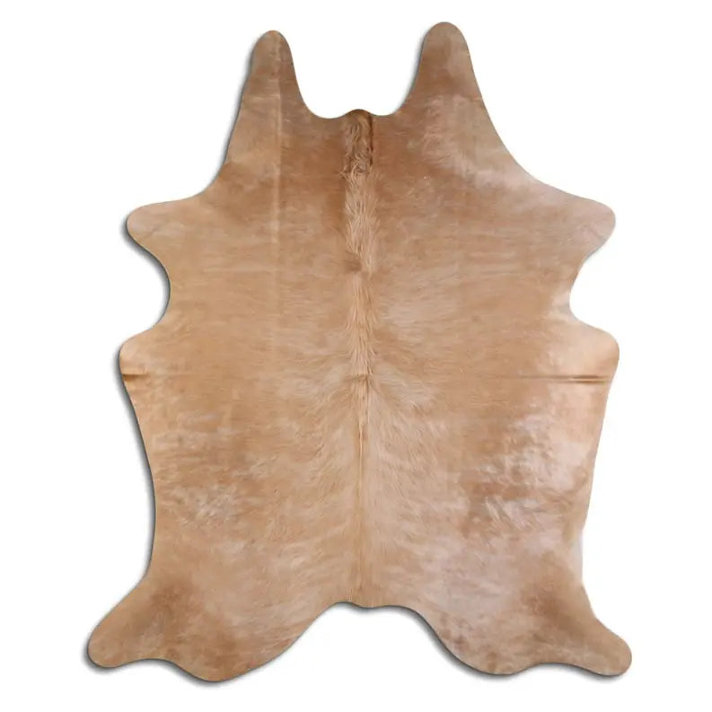 NATURAL HAIR ON COWHIDE BEIGE BRINDLE MODA-DBK