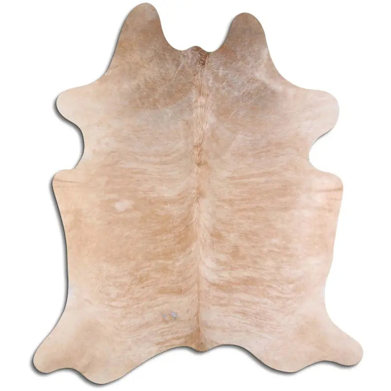 NATURAL HAIR ON COWHIDE BEIGE BRINDLE MODA-DBK