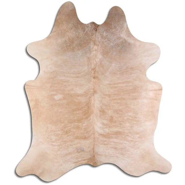 NATURAL HAIR ON COWHIDE BEIGE BRINDLE MODA-DBK