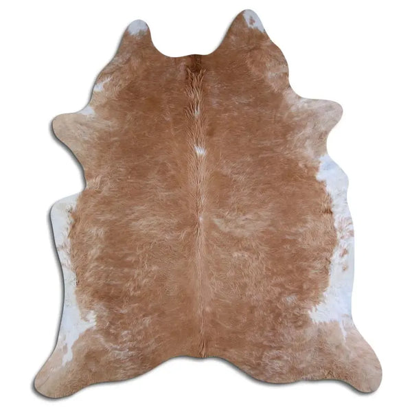 NATURAL HAIR ON COWHIDE BEIGE BRINDLE MODA-DBK