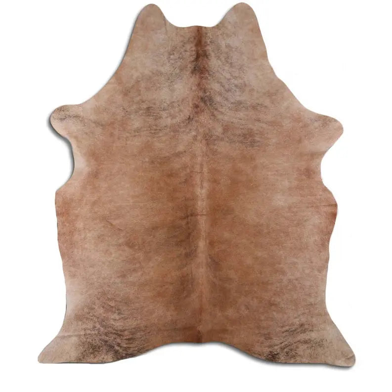 NATURAL HAIR ON COWHIDE BEIGE BRINDLE MODA-DBK
