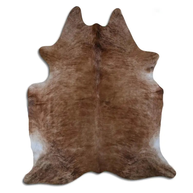 NATURAL HAIR ON COWHIDE BEIGE BRINDLE MODA-DBK