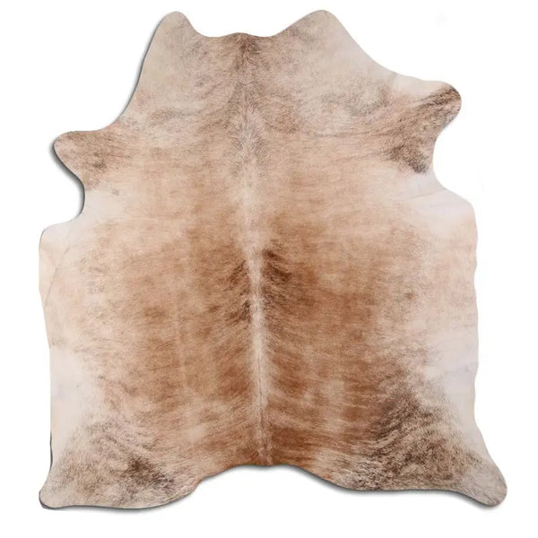 NATURAL HAIR ON COWHIDE BEIGE BRINDLE MODA-DBK