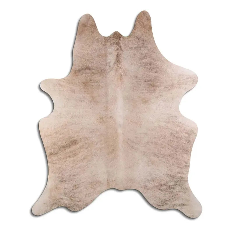 NATURAL HAIR ON COWHIDE BEIGE BRINDLE MODA-DBK