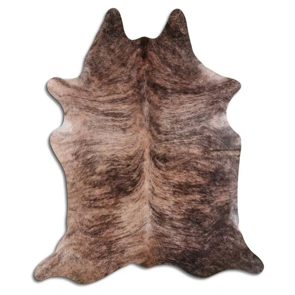 NATURAL HAIR ON COWHIDE BEIGE BRINDLE MODA-DBK