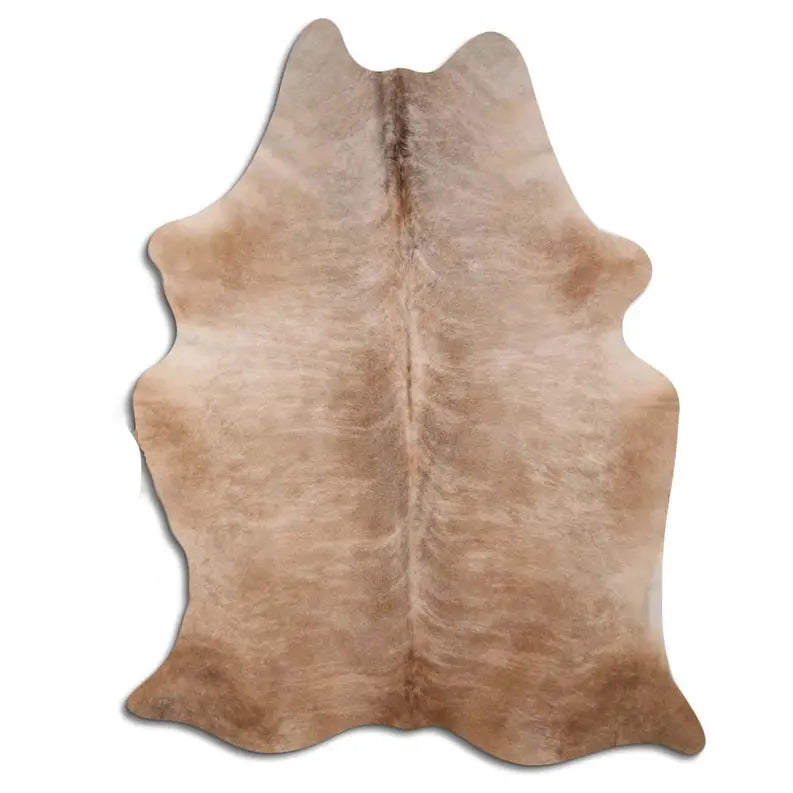 NATURAL HAIR ON COWHIDE BEIGE BRINDLE MODA-DBK