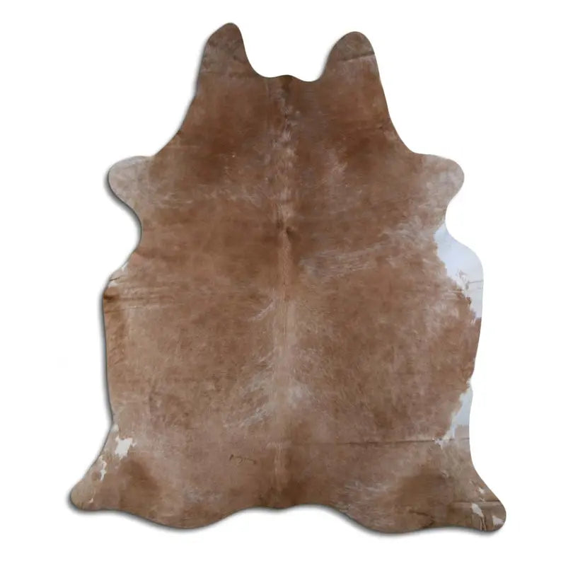 NATURAL HAIR ON COWHIDE BEIGE BRINDLE MODA-DBK