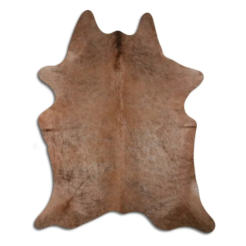 NATURAL HAIR ON COWHIDE BEIGE BRINDLE MODA-DBK