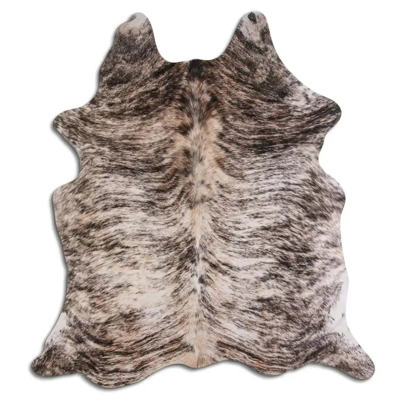 NATURAL HAIR ON COWHIDE BEIGE BRINDLE MODA-DBK