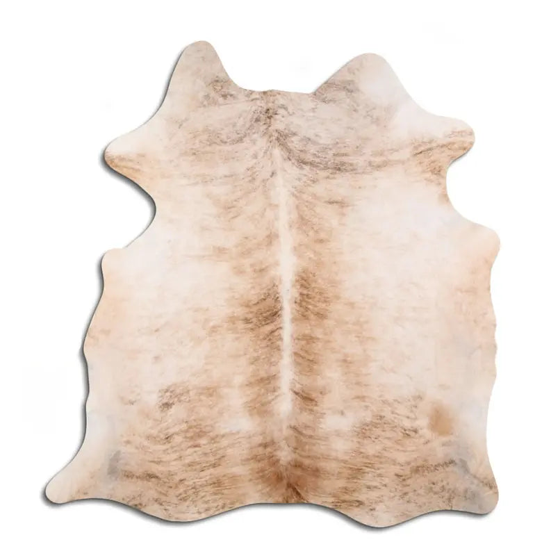 NATURAL HAIR ON COWHIDE BEIGE BRINDLE MODA-DBK