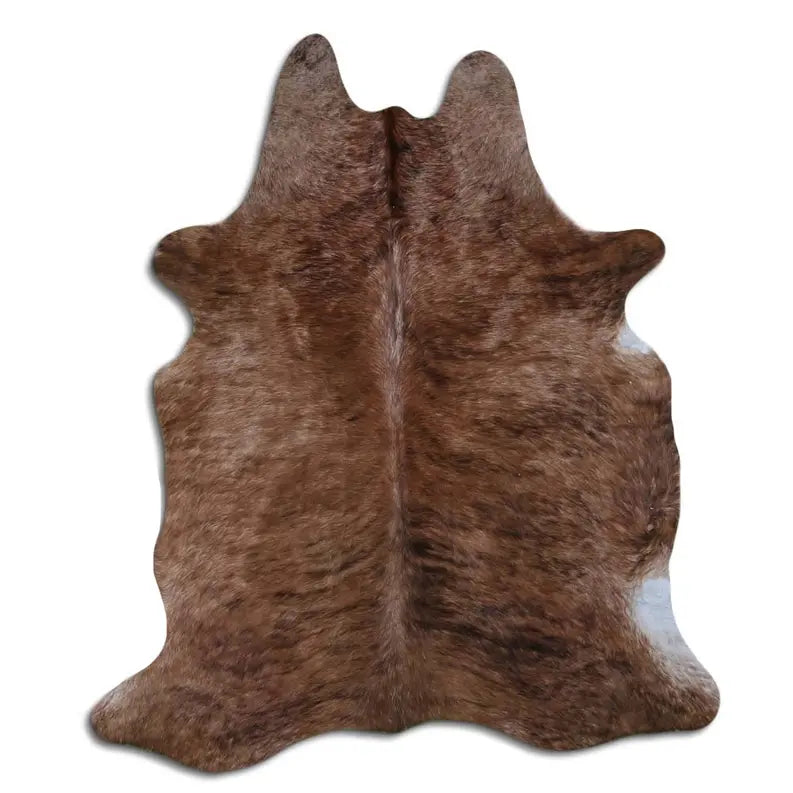 NATURAL HAIR ON COWHIDE BEIGE BRINDLE MODA-DBK